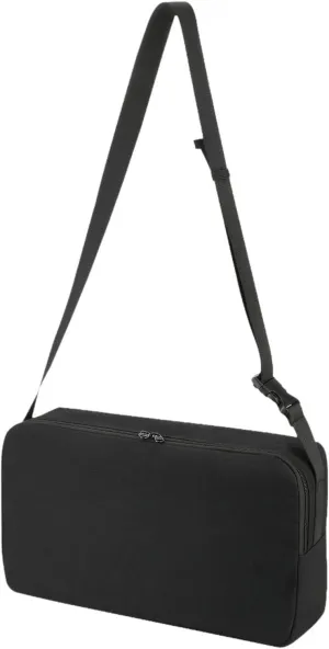 Guitar Multi Effects Pedal Bag Crossbody Shoulder Bag Zipper Closure Pouch Pedalboard Carry Case for Stage Performance Studio