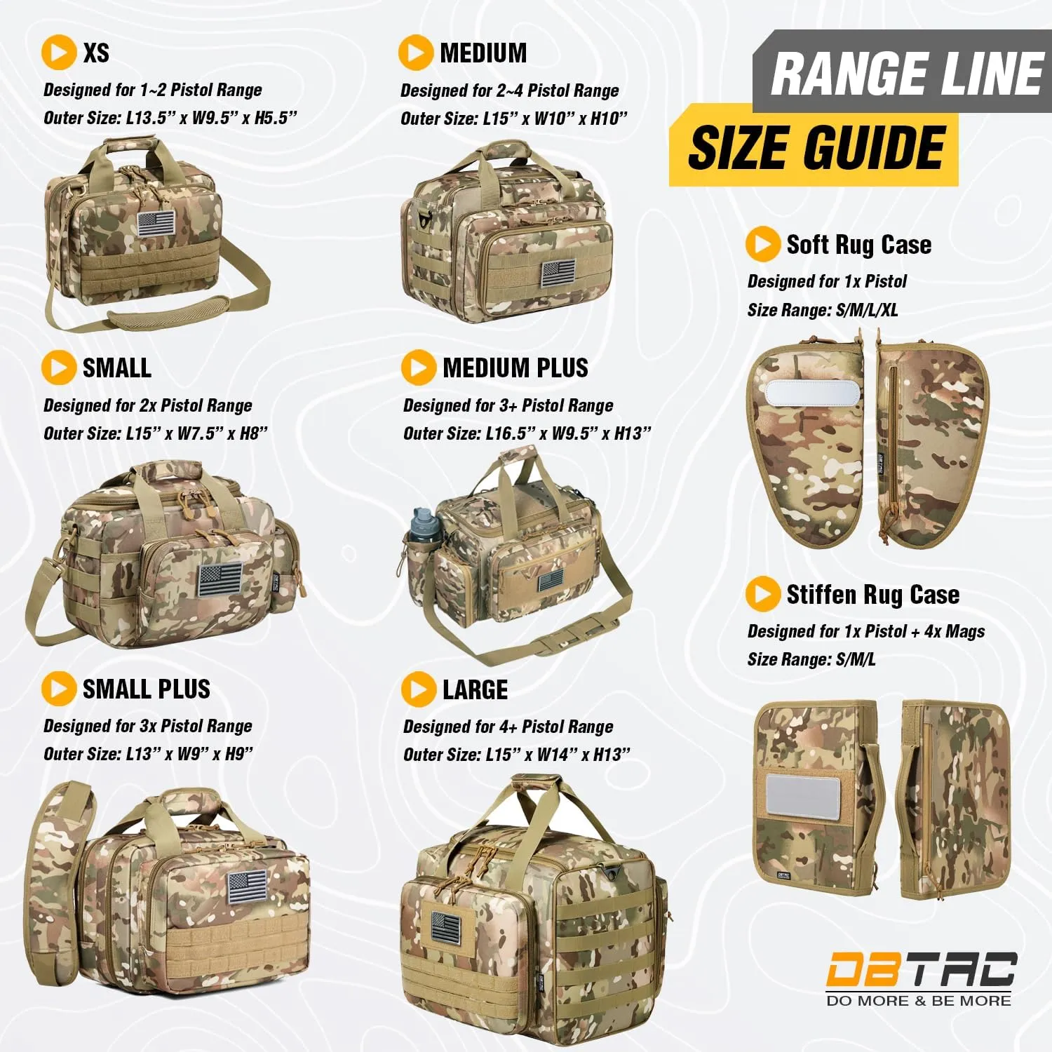 Gun Case Bag Large | Tactical 4  Pistol Bag Firearm Shooting Case with Lockable Zippers for Shooting Range Outdoor Hunting | 2x Removable Dividers Included