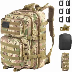 GZ XINXING Military Tactical Backpack Army 3 Day Assault Pack Molle Bug out Bag Backpacks For Men
