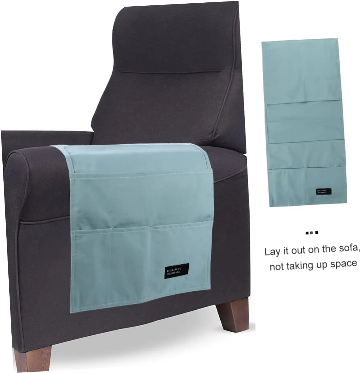Hanging Sofa Organizer Organize Storage Bag Book Phone Tv Supplies Pocket Sofa Armrest Bag for Living Room