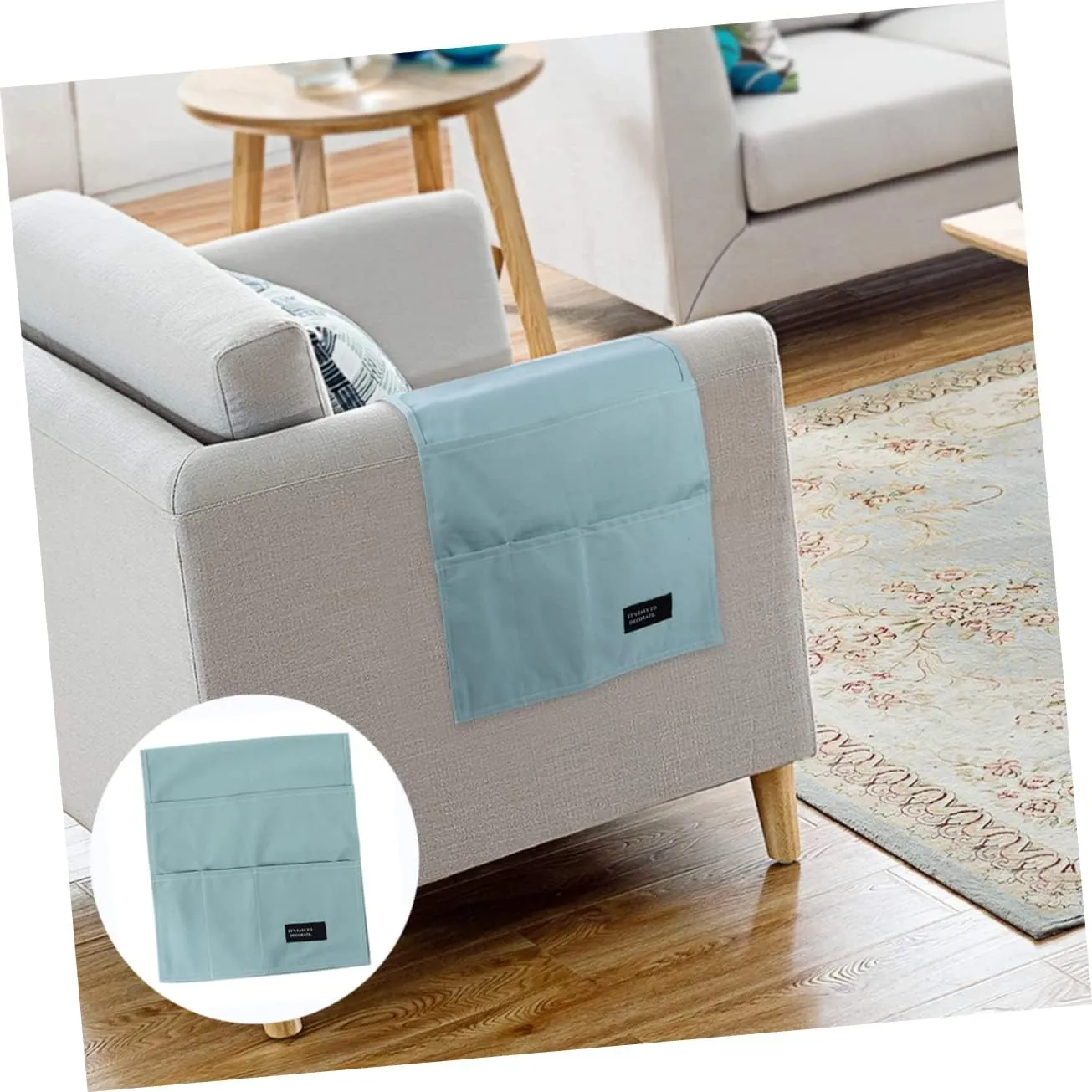 Hanging Sofa Organizer Organize Storage Bag Book Phone Tv Supplies Pocket Sofa Armrest Bag for Living Room