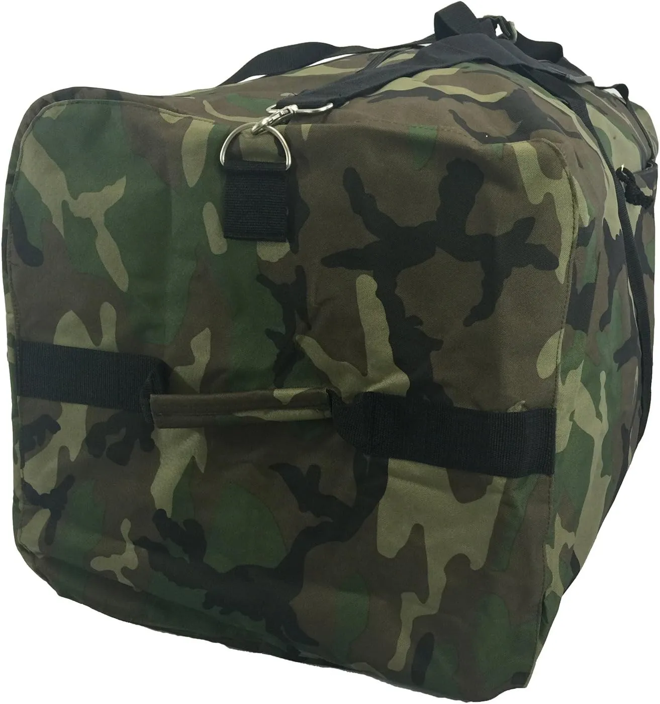 Heavy Duty Cargo Duffel Large Sport Gear Drum Set Equipment Hardware Travel Bag Rooftop Rack Bag (36" x 17" x 17", Camouflage)