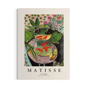Henri Matisse “The Goldfish” Canvas Wall Art | Impressionist Poster Print | Modern Exhibition Art Reproduction