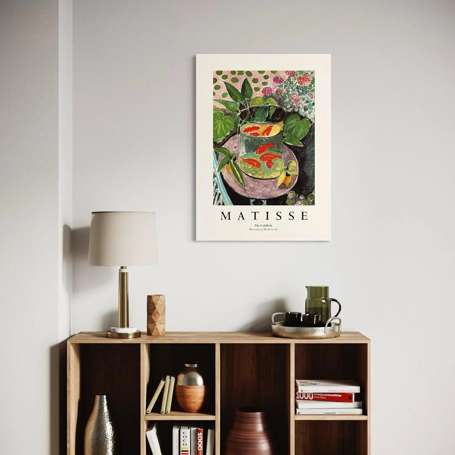 Henri Matisse “The Goldfish” Canvas Wall Art | Impressionist Poster Print | Modern Exhibition Art Reproduction