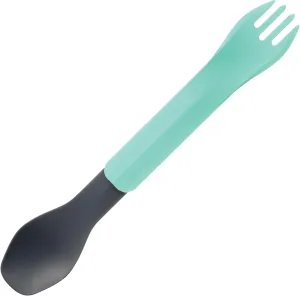 humangear GoBites Duo and Bio Duo Travel Silverware, Full Size Portable Fork & Spoon, Reusable Utensil Set, PC and BPA-free, Food-Safe Nylon or Plant-Based Resin, ﻿Extended - 9.1” X 1.6”