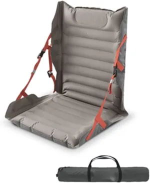 Inflatable Folding Chair Outdoor Picnic Leisure Air Cushion Fishing Chair Portable Seat Back Camping Recliner Suitable for Travel and Camping