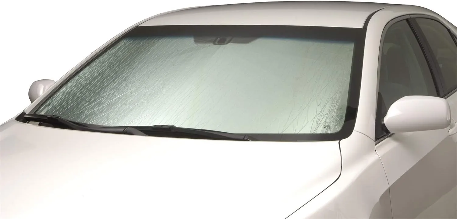 Intro-Tech Automotive HD-15 Custom Fit Windshield Sunshade for Select Honda S-2000/CR Models, Silver