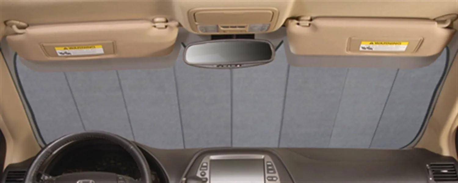 Intro-Tech VW-16 Custom Fit Windshield Sunshade for Select Volkswagen Golf/GTI Models, Silver