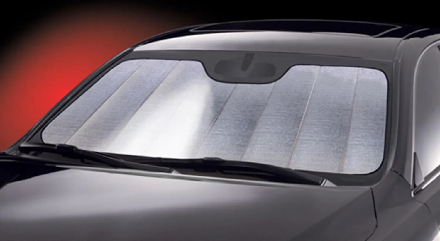 Intro-Tech VW-16 Custom Fit Windshield Sunshade for Select Volkswagen Golf/GTI Models, Silver