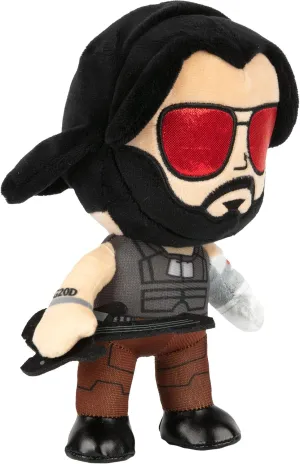 JINX Cyberpunk 2077 M8Z Johnny Silverhand Plush Stuffed Toy, Multi-Colored, 8.75" Tall