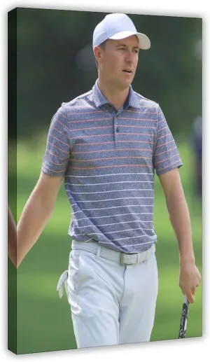 Jordan Spieth Golf Poster18 Canvas Poster Bedroom Decor Sports Landscape Office Room Decor Gift Frame:12x18inch(30x45cm)