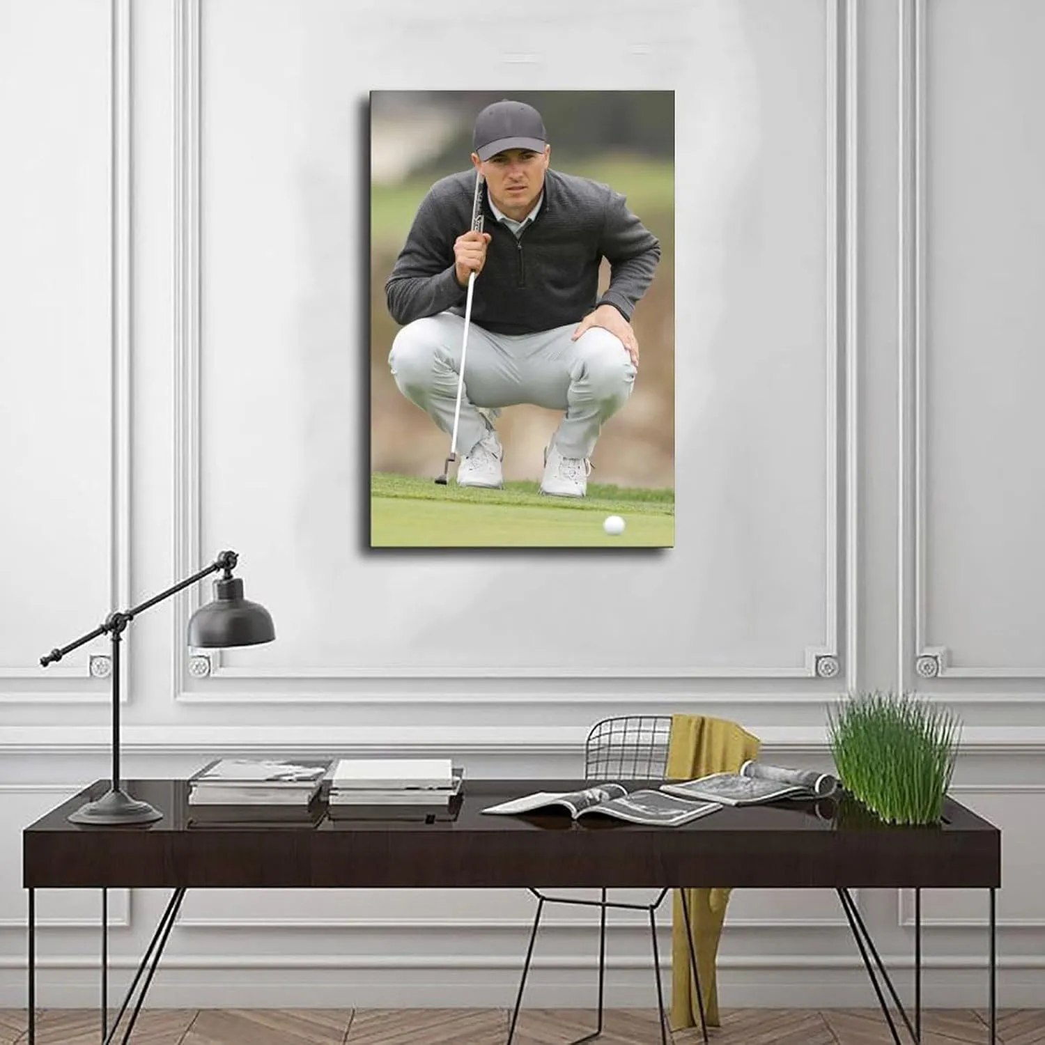 Jordan Spieth Golf Poster20 Canvas Poster Wall Art Decor Print Picture Paintings for Living Room Bedroom Decoration Unframe:24x36inch(60x90cm)