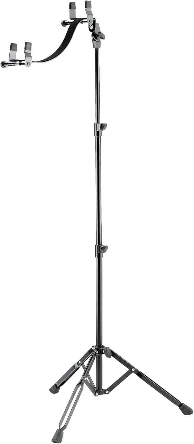 K&M 14761 Gitarren-Spielständer verchromt