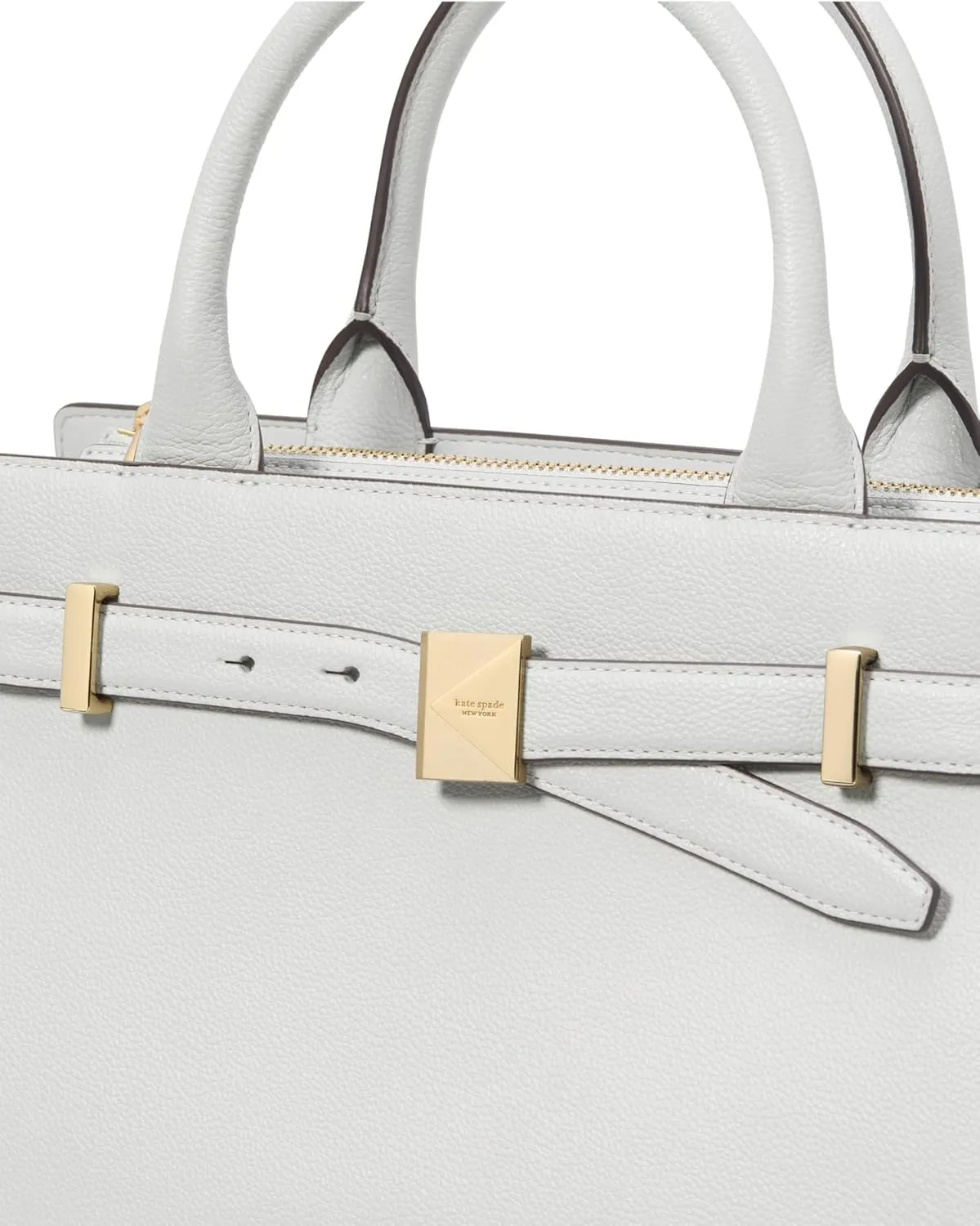 kate spade new york Deco Pebbled Leather Medium Satchel