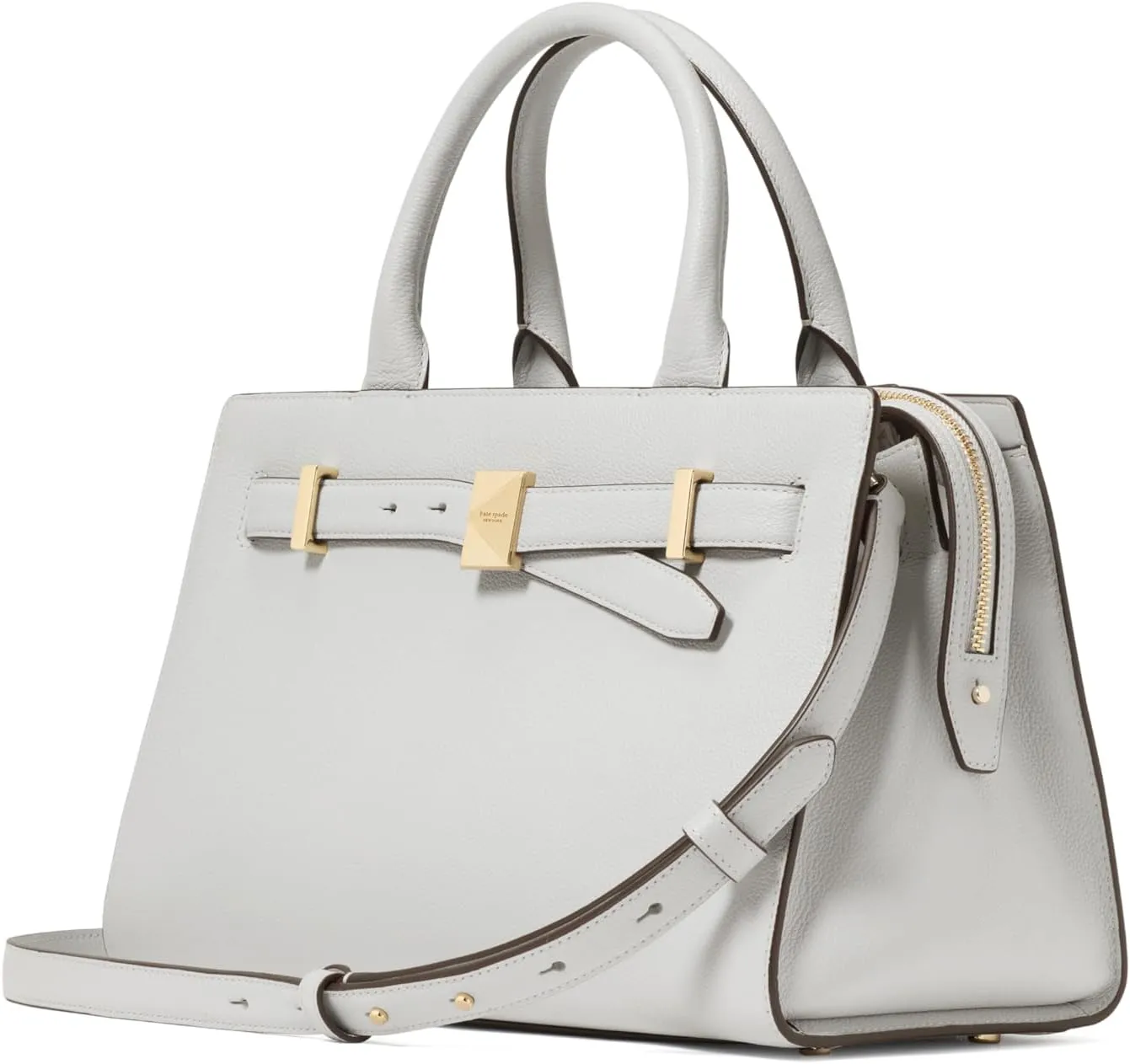 kate spade new york Deco Pebbled Leather Medium Satchel