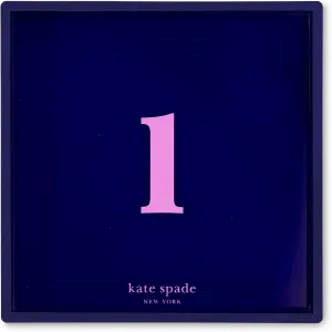 kate spade new york Initial Decorative Initial Tray, Personalized Acrylic Vanity Letter Tray, Just Mine (L)