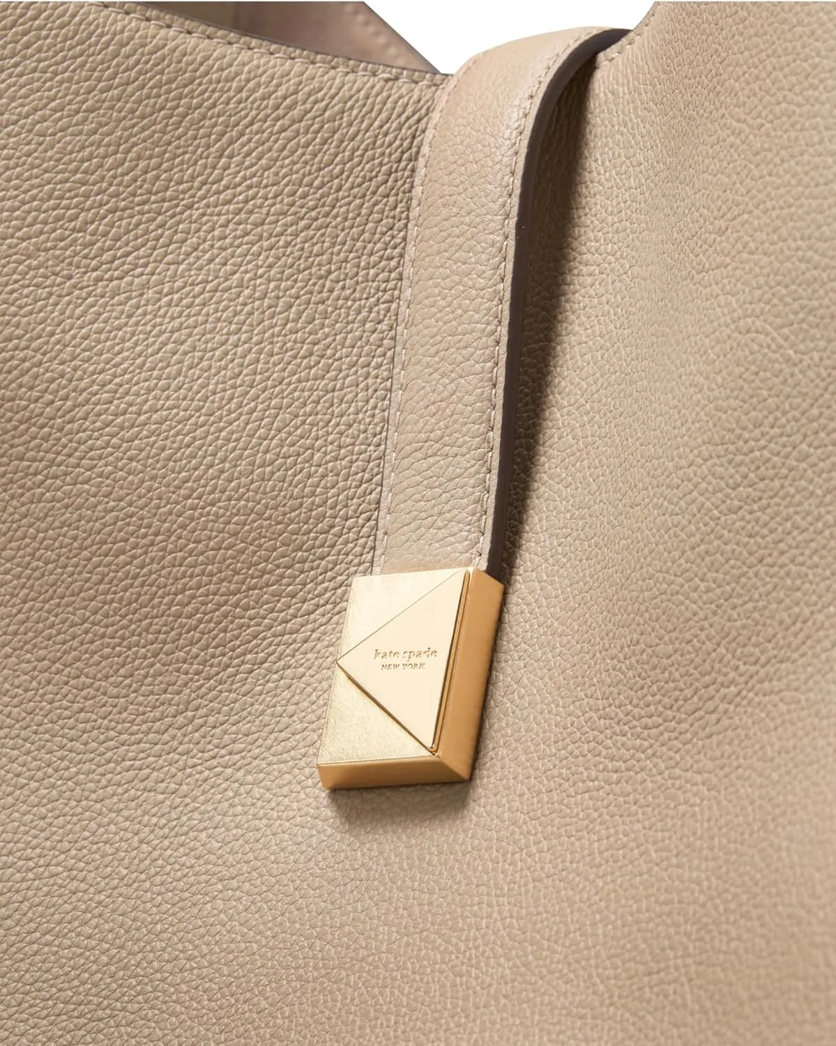 kate spade new york Women's Deco Pebbled Leather Large Shoulder Bag