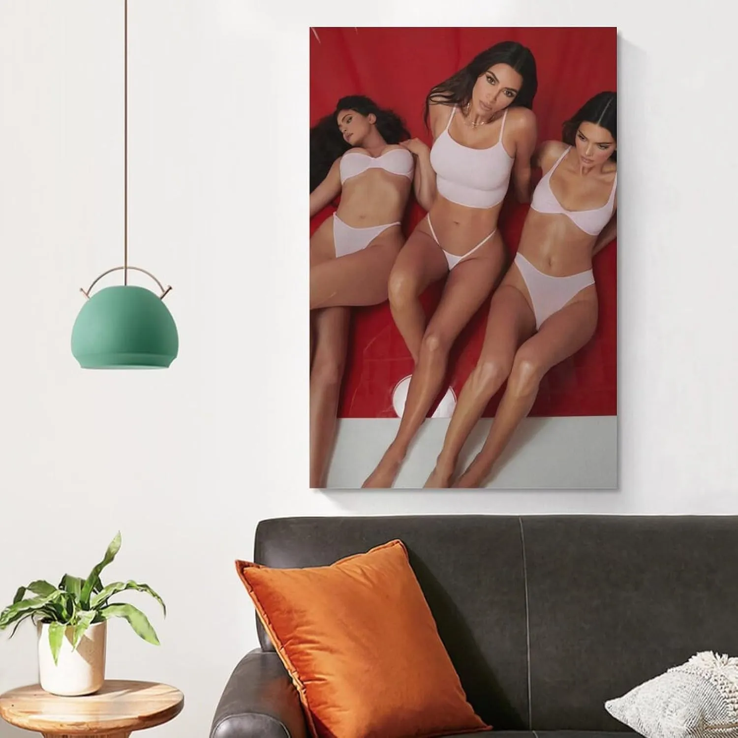 Kim-Kardashian Sexy Bikini Poster (8) Canvas Art Poster And Wall Art Picture Print Modern Family Bedroom Decor Posters 12x18inch(30x45cm)