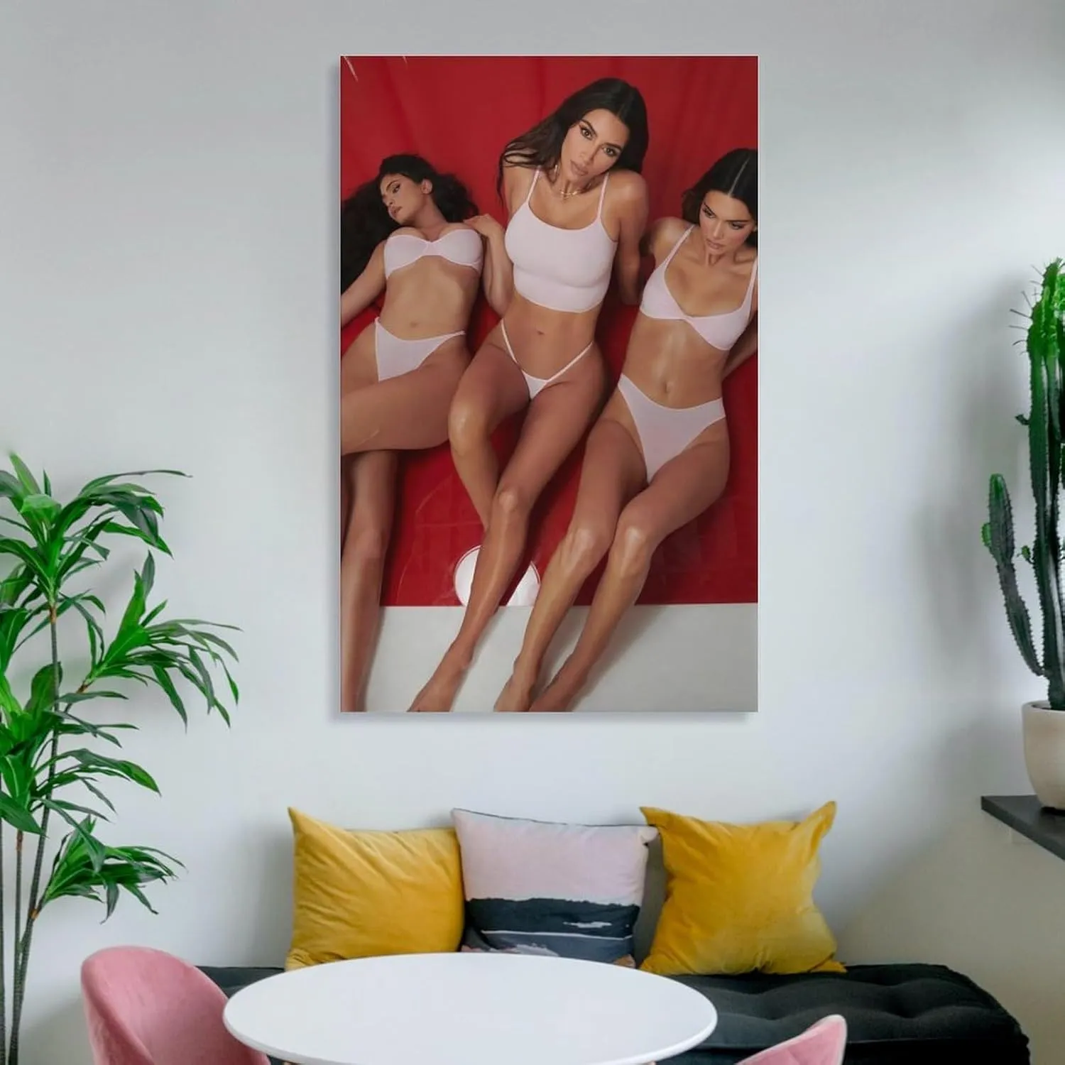 Kim-Kardashian Sexy Bikini Poster (8) Canvas Art Poster And Wall Art Picture Print Modern Family Bedroom Decor Posters 12x18inch(30x45cm)