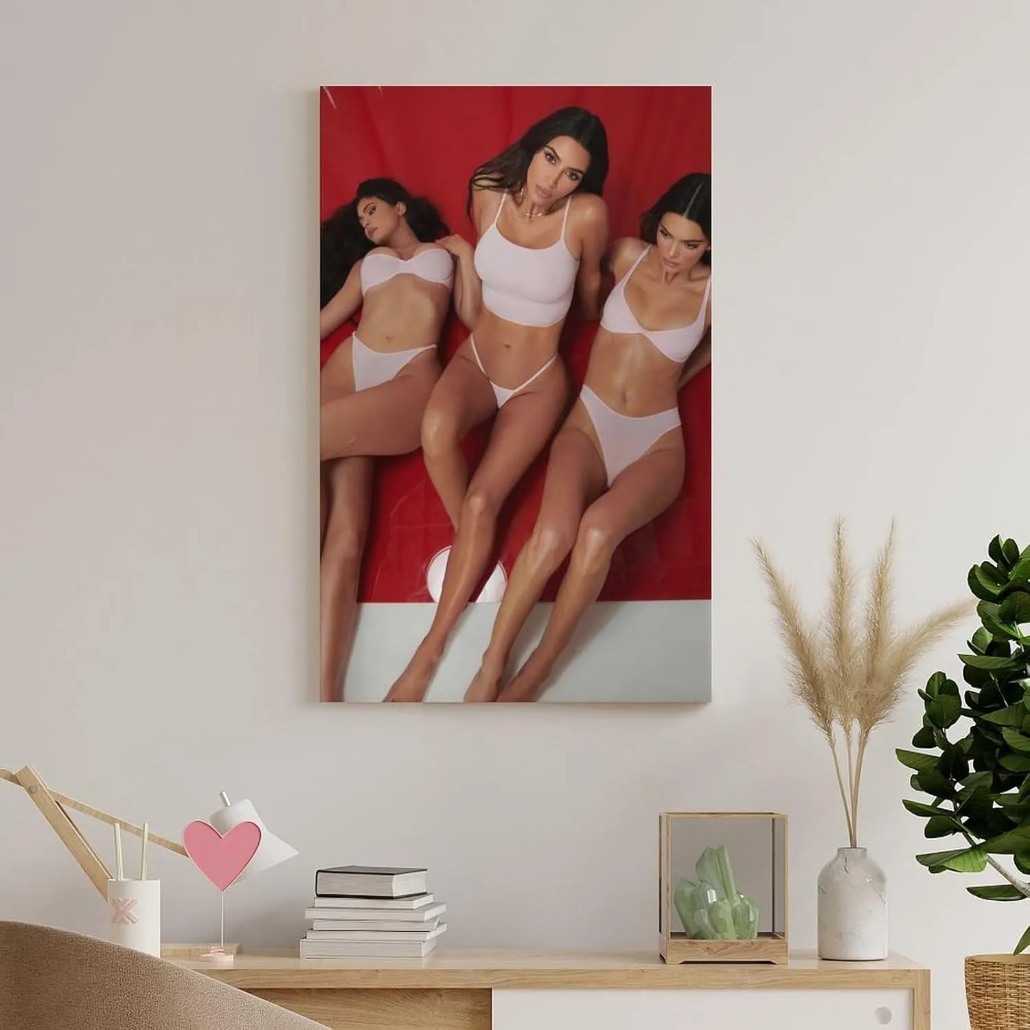 Kim-Kardashian Sexy Bikini Poster (8) Canvas Art Poster And Wall Art Picture Print Modern Family Bedroom Decor Posters 12x18inch(30x45cm)