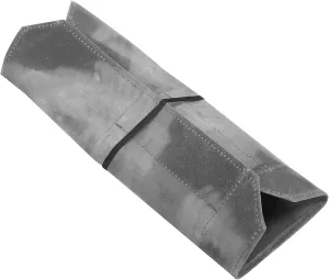 Kisangel Cutter Storage Pouch Camping Cutlery Bag Canvas Roll Bag Portable Chef Tool Holder Outdoor Cookware Storage