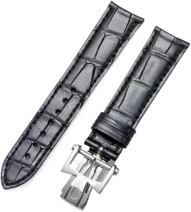 KLVN For Vacheron Constantin Strap Leather Men's Women's Original VC Inheritance Art Master Wu Lu Crocodile Leather Watch Strap