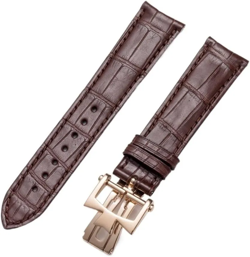 KLVN For Vacheron Constantin Strap Leather Men's Women's Original VC Inheritance Art Master Wu Lu Crocodile Leather Watch Strap