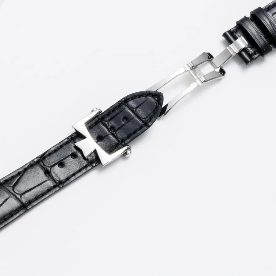 KLVN For Vacheron Constantin Strap Leather Men's Women's Original VC Inheritance Art Master Wu Lu Crocodile Leather Watch Strap