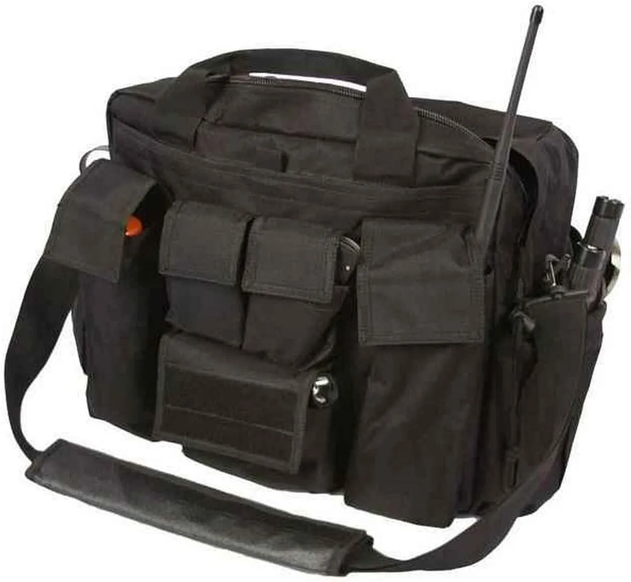 LA Police Gear Jumbo Bail Out Bag, Diaper Bag, Bug Out Bag, Range Bag, Handgun & Ammo Bag - Black