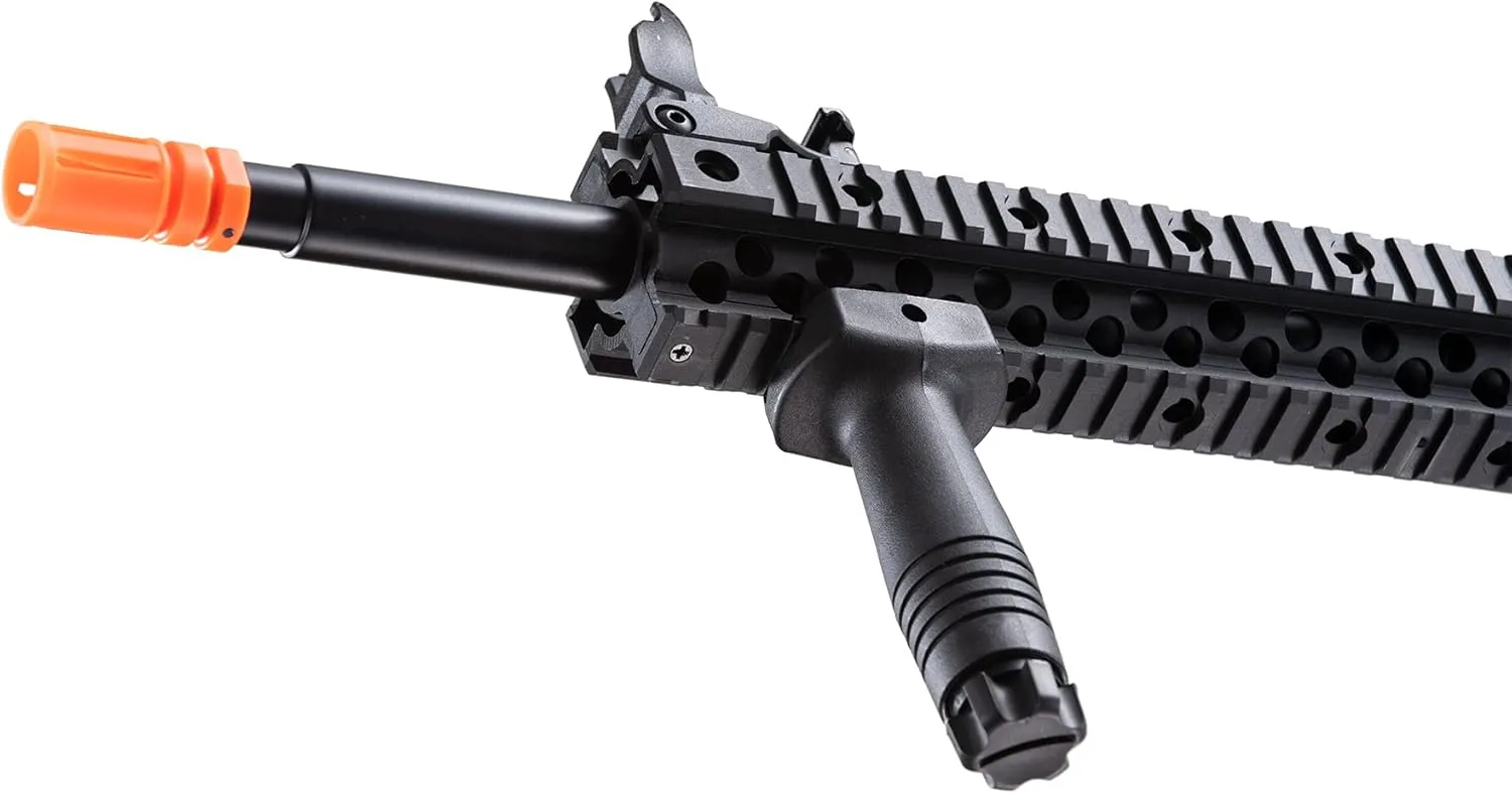 Lancer Tactical Gen 2 Evo Durable Polymer M4 Airsoft Gun AEG w/Grip, Battery, Charger & 1000 Rounds BBS Included