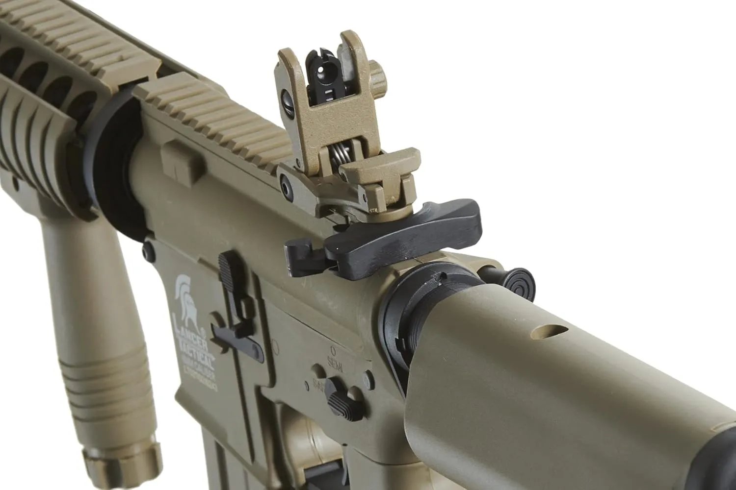 Lancer Tactical Gen 2 MK18 CQB Airsoft AEG Rifle with Red Dot Sight (Battery, Charger, Grip Included)
