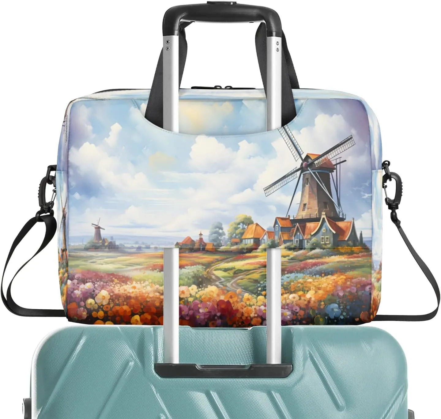Laptop Carrying Case, Laptop and Tablet, Sleek Design, Water-Repellent Fabric, Business Casual, Casual Toploader