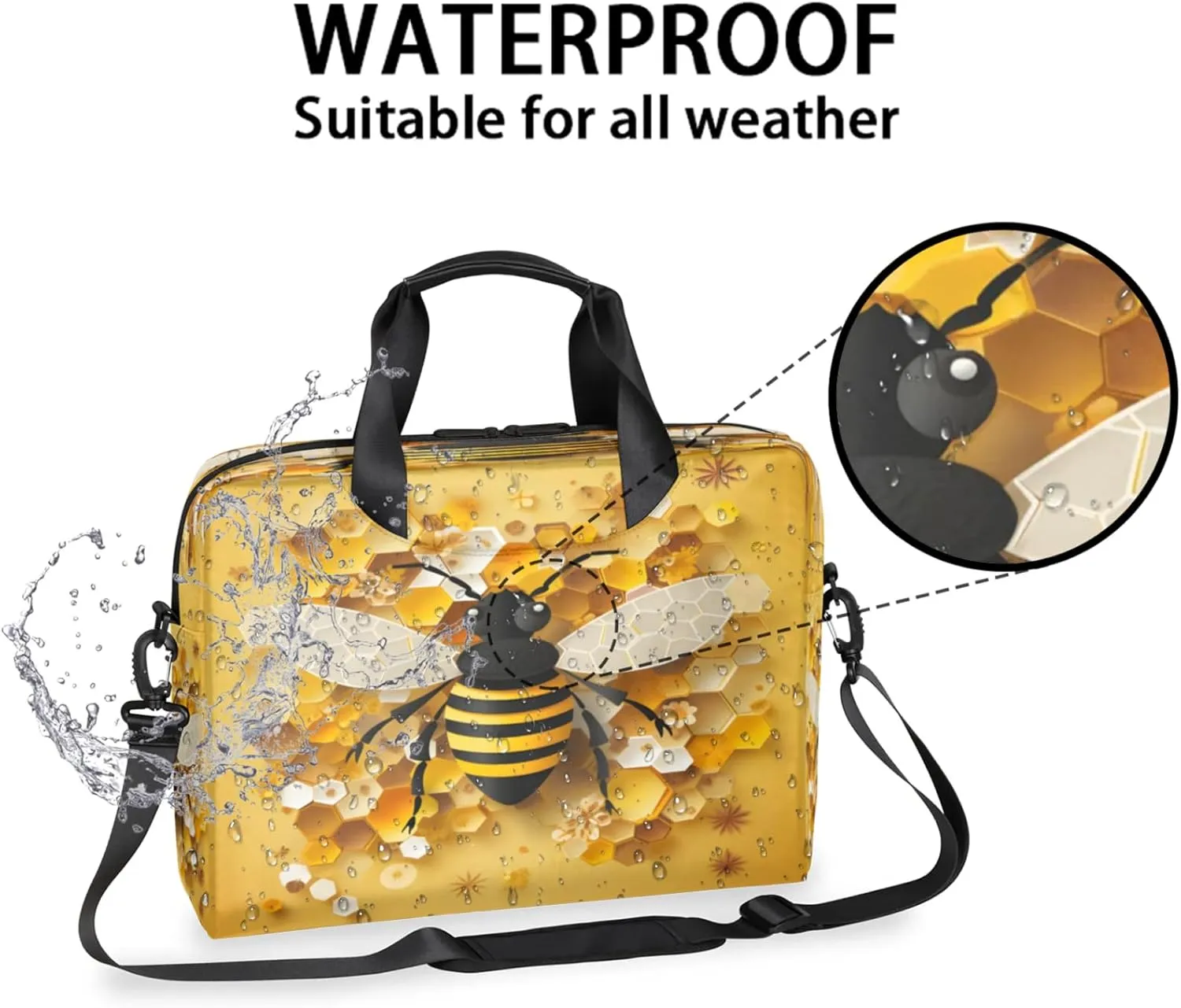 Laptop Carrying Case, Laptop and Tablet, Sleek Design, Water-Repellent Fabric, Business Casual, Casual Toploader