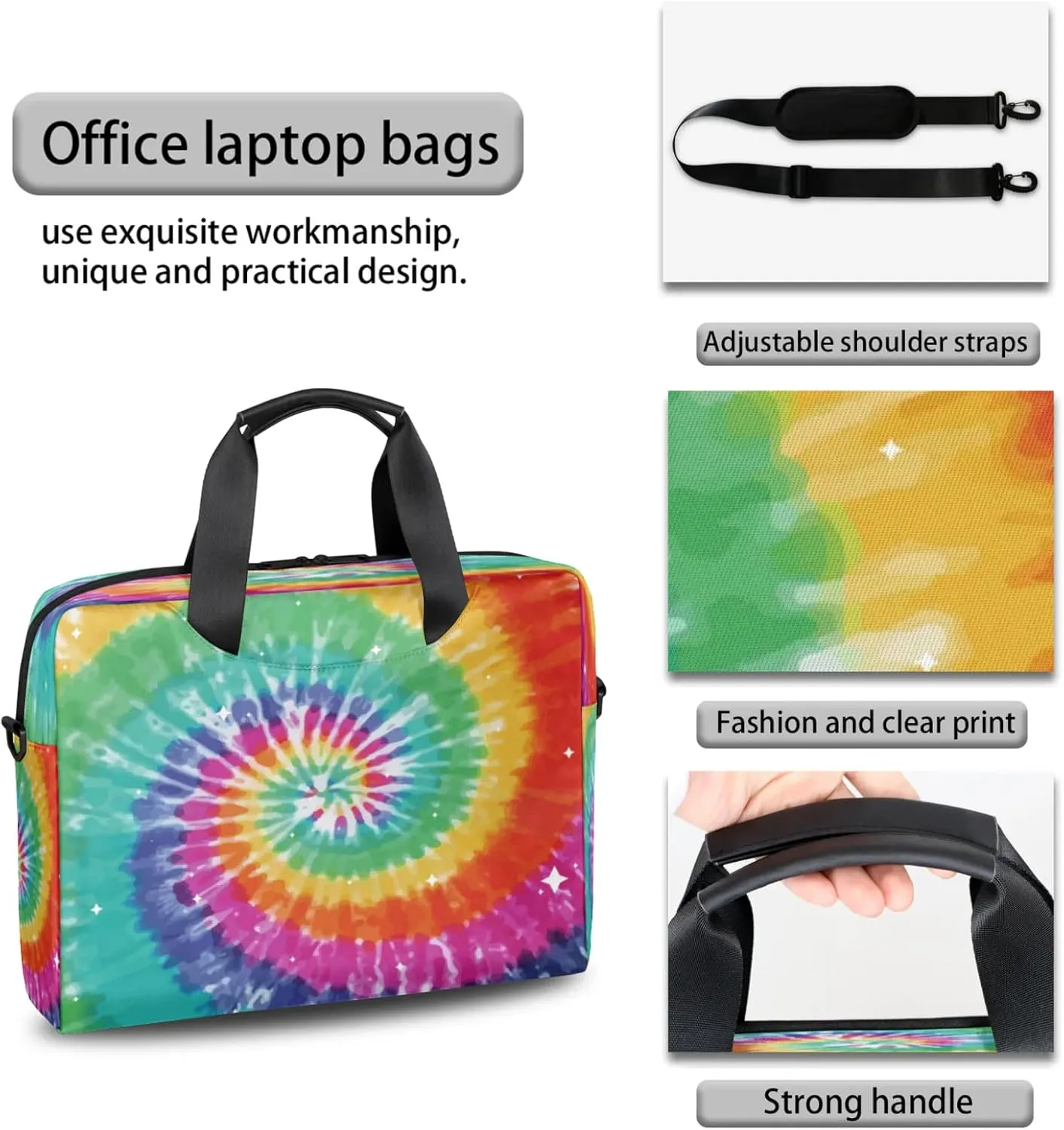 Laptop Carrying Case, Laptop and Tablet, Sleek Design, Water-Repellent Fabric, Business Casual, Casual Toploader