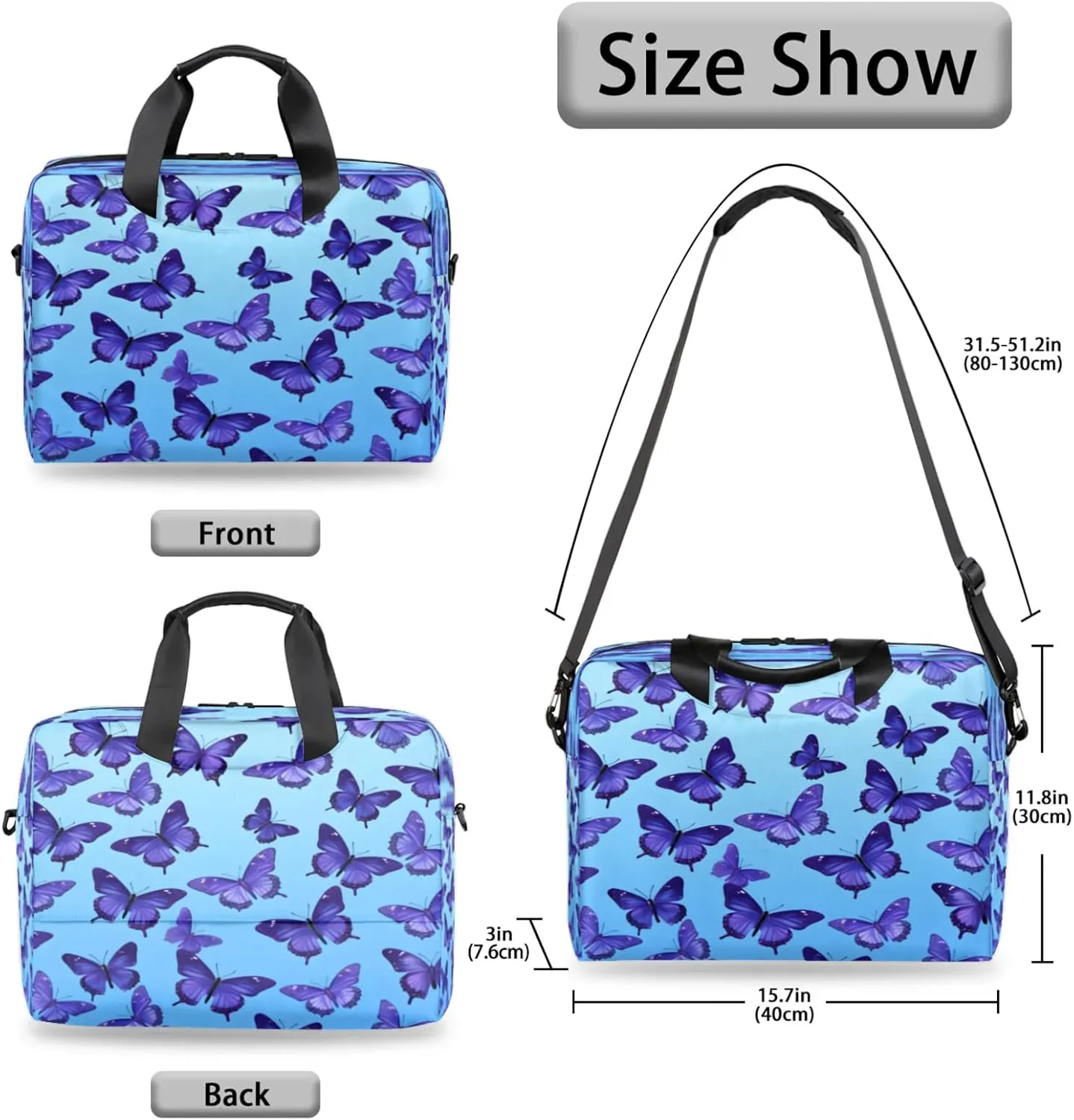Laptop Carrying Case, Laptop and Tablet, Sleek Design, Water-Repellent Fabric, Business Casual, Casual Toploader