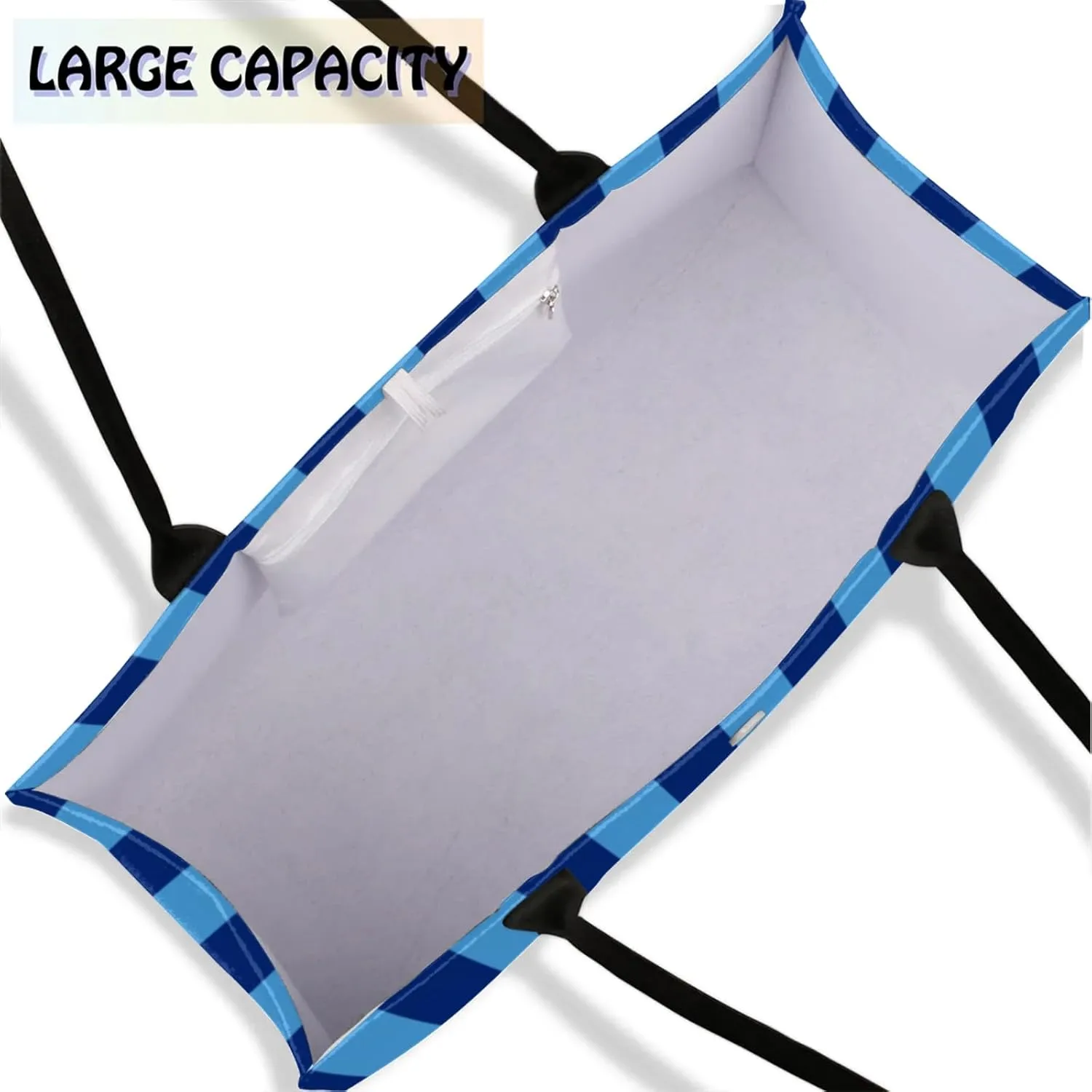 Large Beach Bag,Waterproof Sandproof Tote Bag with Pocket