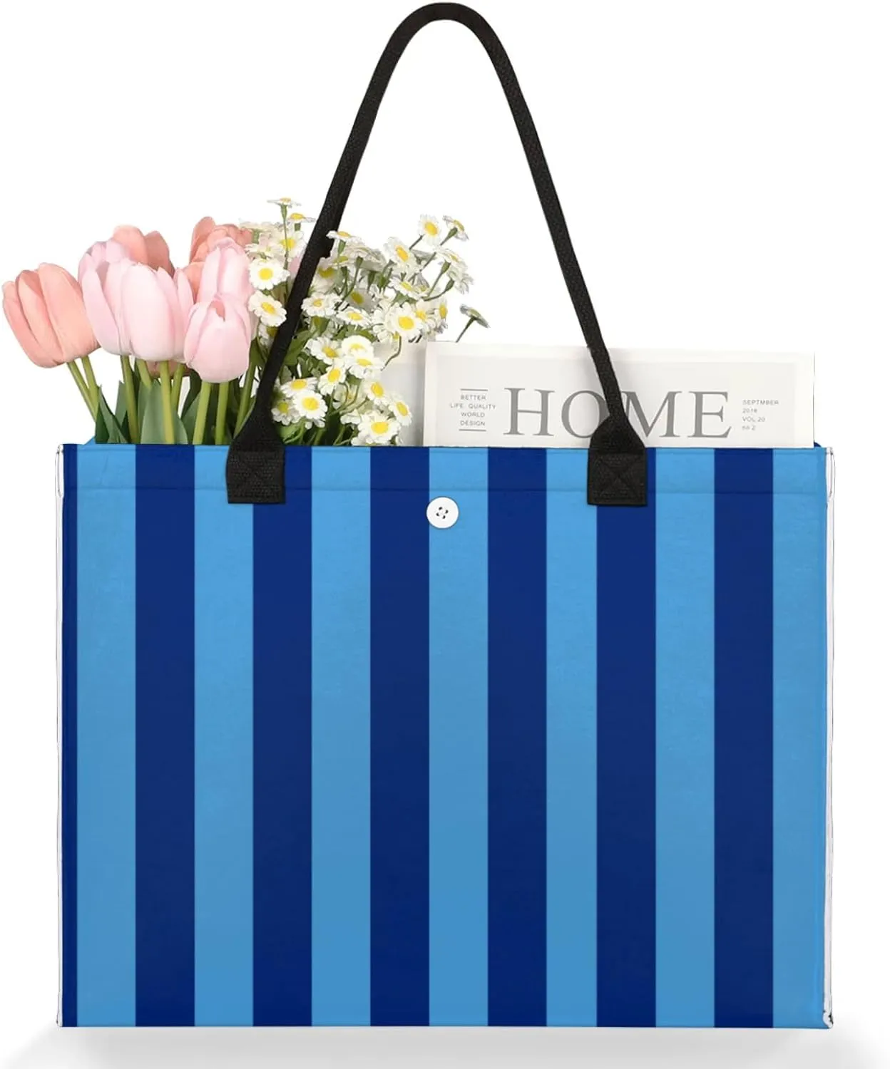 Large Beach Bag,Waterproof Sandproof Tote Bag with Pocket