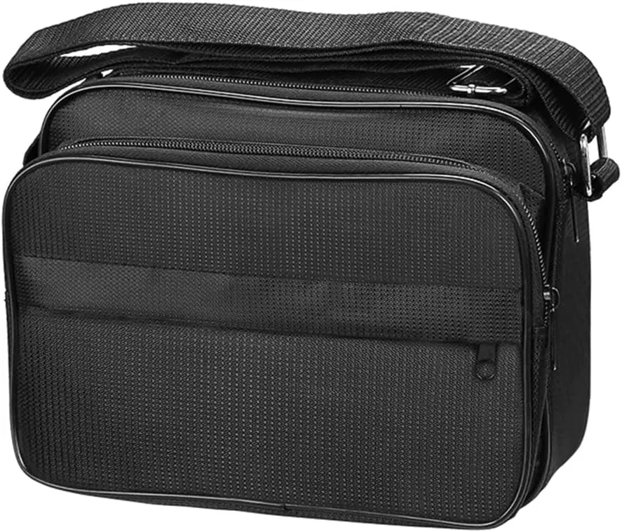 Large Capacity Electrician Tool Bag MultiPurposes Work Bag Canvas Storage Bag Shoulder Bag for Repair and Carpentry