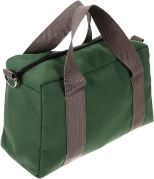 Large Capacity Tool Bag Canvas Tool Organizer Single Shoulder Strap for Electricians and Mechanics