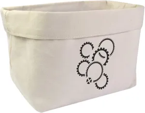 Large 'Cog Wheels' Canvas Organiser/Storage Bag (OR00033485)