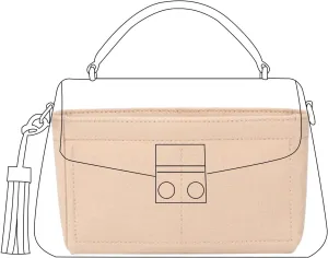 Lckaey bag organizer for lv croisette insert small bag crayon Organizer insert Y079-Khaki