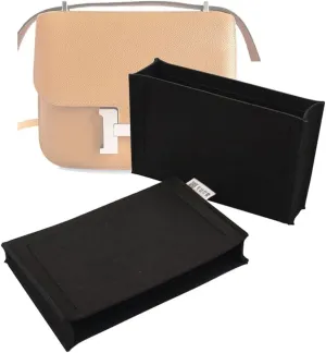 Lckaey Insert Purse Organizer for constance 24 insert Organizer constance inner bag 2033black-M