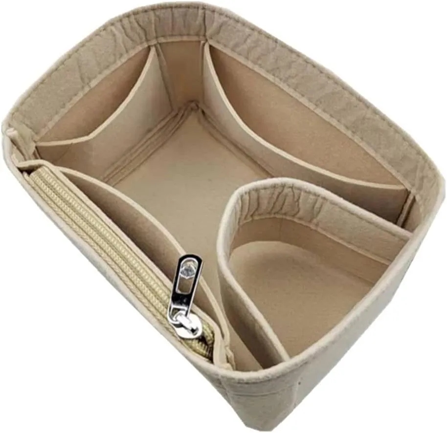 Lckaey picotin 22 organizer Organizer for picotin 18 22 bag insert 1098beige-S