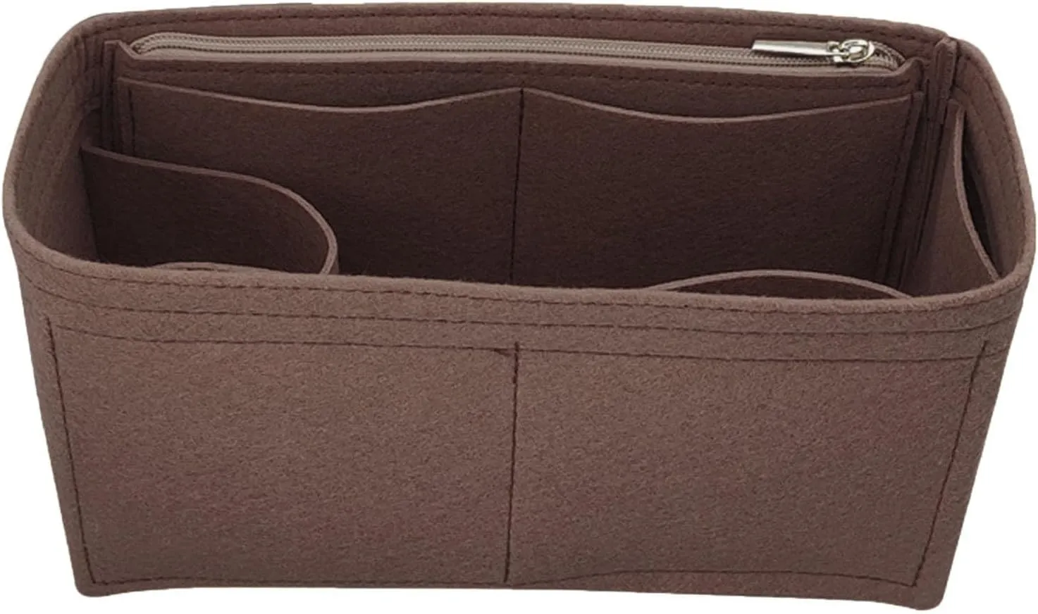 Lckaey Purse Insert for carryall organizer for purse bags women lcarryall tote golf cart parts bag on wheels travel