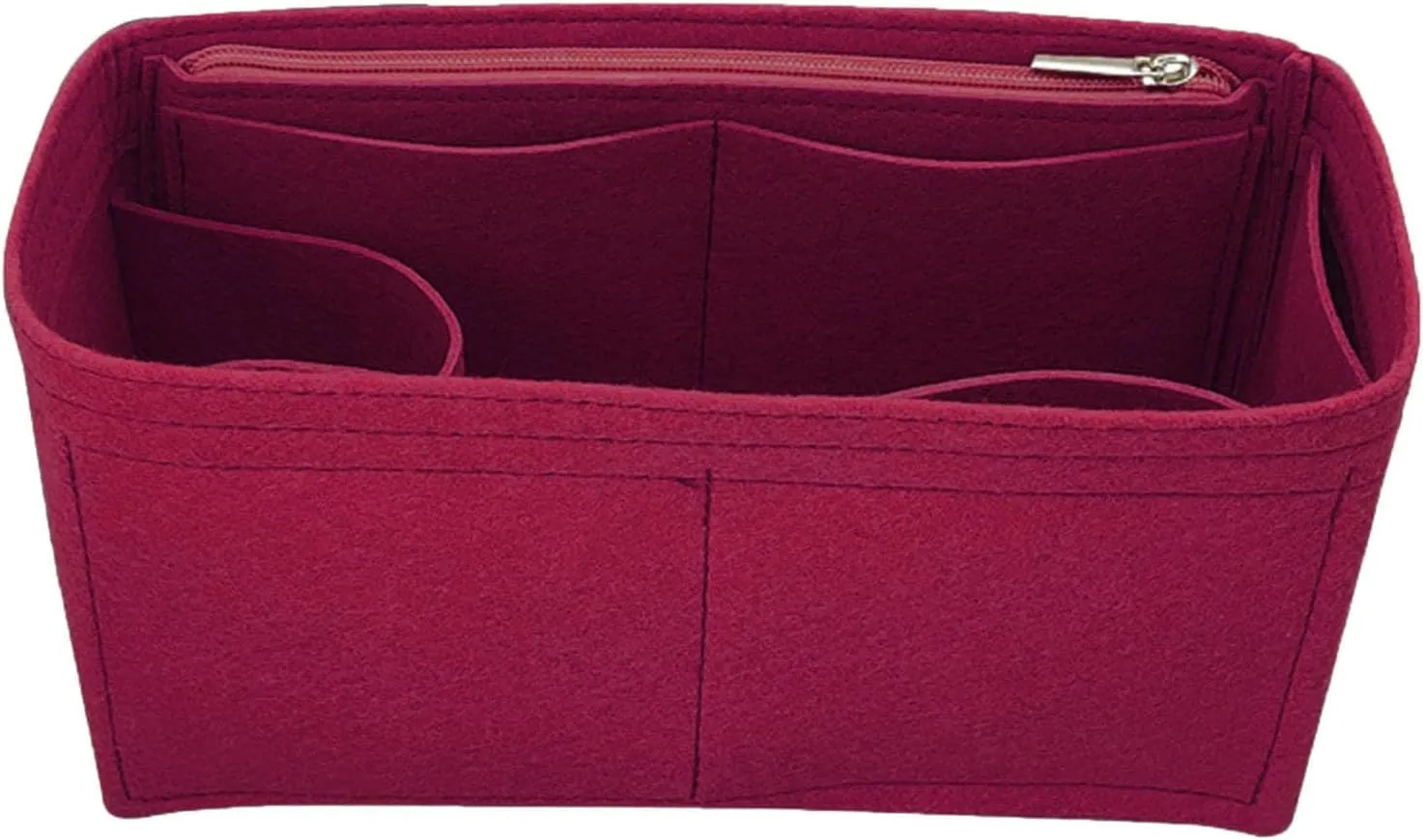 Lckaey Purse Insert for carryall organizer for purse bags women lcarryall tote golf cart parts bag on wheels travel
