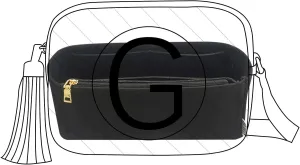 Lckaey Purse insert For gucci soho disco bag organizer disco bed organizer Felt insert Y087-black