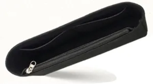 Lckaey Purse Organizer for chanel WOC Handbag organizer Felt Insert Y089-black