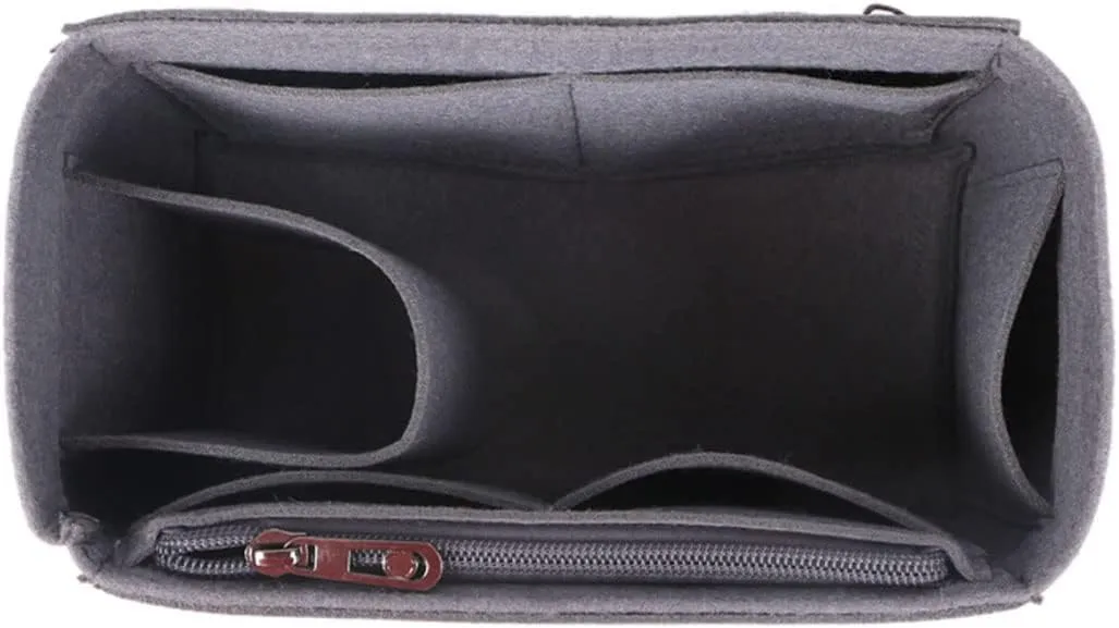 Lckaey Purse Organizer insert for birkin insert 35 bag organizer1099grey-L
