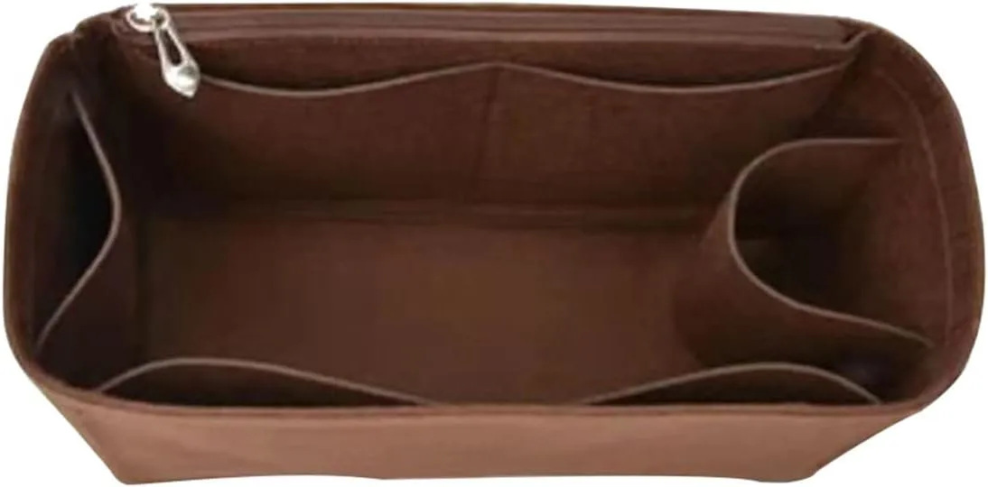 Lckaey Purse Organizer Insert for coach bag insert tote organizer purse small hand large1082brown side pull-S