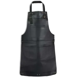 Leather Apron For Barber With Multi Pockets